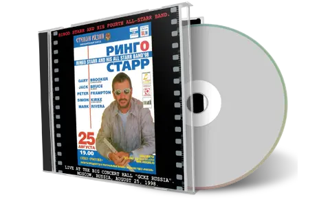Front cover artwork of Ringo Starr All Starr Band 1998-08-25 CD Moscow Audience