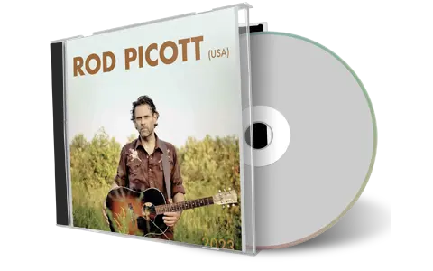 Front cover artwork of Rod Picott 2023-10-22 CD Aalsmeer Soundboard
