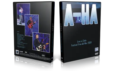 Artwork Cover of A-HA 2006-02-24 DVD Vina del Mar Proshot