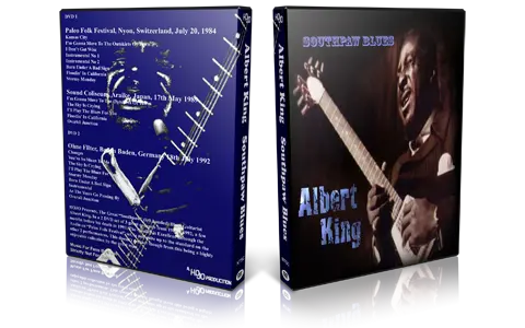 Artwork Cover of Albert King 1984-07-20 DVD Austin Proshot
