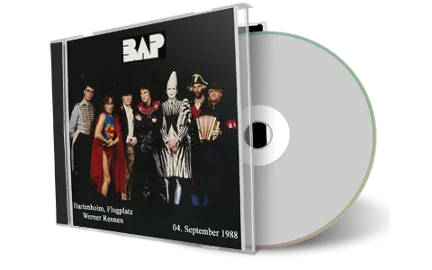 Artwork Cover of BAP 1988-09-04 CD Hartenholm Soundboard