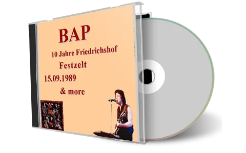 Artwork Cover of BAP 1989-09-15 CD Friedrichshof Audience