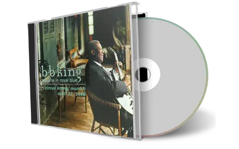 Artwork Cover of BB King 1998-04-22 CD Munich Soundboard