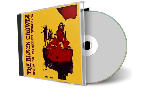 Artwork Cover of Black Crowes 1991-05-26 CD Houston Audience