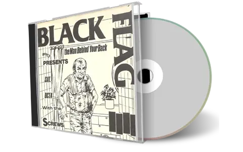 Artwork Cover of Black Flag 1980-10-04 CD San Diego Audience