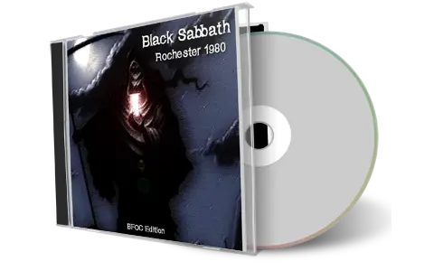 Artwork Cover of Black Sabbath 1980-10-16 CD Rochester Audience