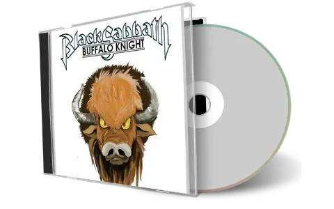 Artwork Cover of Black Sabbath 1992-10-18 CD Buffalo Audience