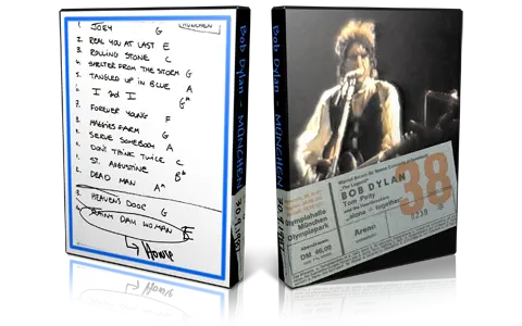 Artwork Cover of Bob Dylan 1987-09-30 DVD Munich Audience