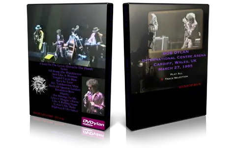 Artwork Cover of Bob Dylan 1995-03-27 DVD Cardiff Audience