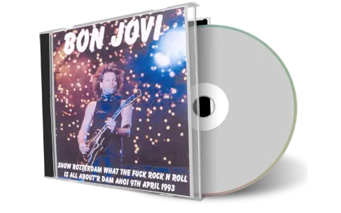 Artwork Cover of Bon Jovi 1993-04-09 CD Rotterdam Ahoi Soundboard
