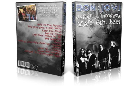 Artwork Cover of Bon Jovi 1995-05-06 DVD Jakarta Proshot