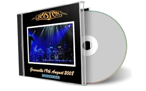 Artwork Cover of Boston 2008-08-19 CD Greenville Audience
