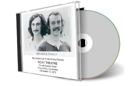 Artwork Cover of Brewer and Shipley 1975-12-10 CD West Hollywood Audience
