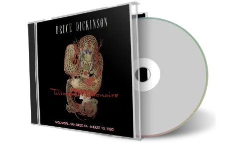 Artwork Cover of Bruce Dickinson 1990-08-13 CD San Diego Audience