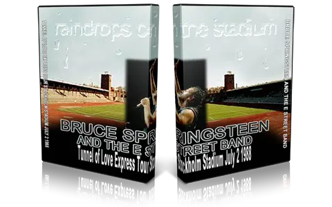 Artwork Cover of Bruce Springsteen 1988-07-02 DVD Stockholm Audience