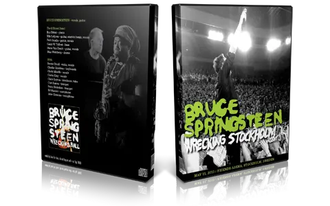 Artwork Cover of Bruce Springsteen 2013-05-11 DVD Solna Audience