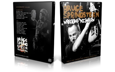 Artwork Cover of Bruce Springsteen 2013-06-22 DVD Nijmegen Audience