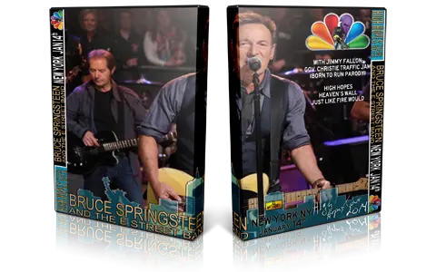 Artwork Cover of Bruce Springsteen Compilation DVD Late Night With Jimmy Fallon 2014 Proshot