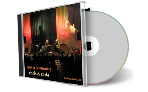 Artwork Cover of Chris And Carla 2008-02-23 CD Hartberg Soundboard