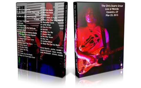 Artwork Cover of Chris Duarte Group 2015-05-23 DVD Coventry Audience