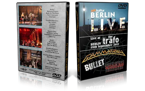 Artwork Cover of Crucified Barbara and Gamma Ray 2011-09-11 DVD Berlin Proshot
