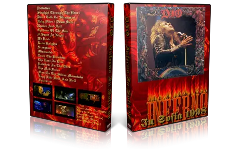 Artwork Cover of Dio 1998-09-20 DVD Sofia Proshot