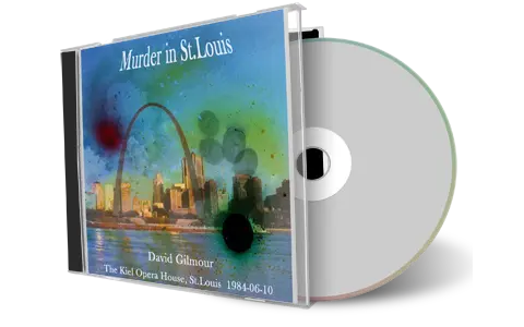 Artwork Cover of David Gilmour 1984-06-10 CD St Louis Audience