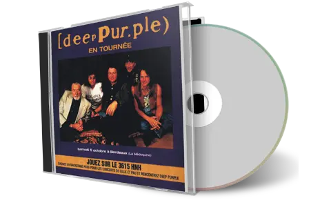 Artwork Cover of Deep Purple 1996-10-05 CD Bordeaux Audience