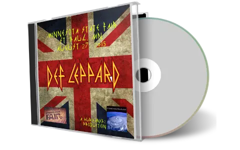Artwork Cover of Def Leppard 2015-08-27 CD Minnesota Audience