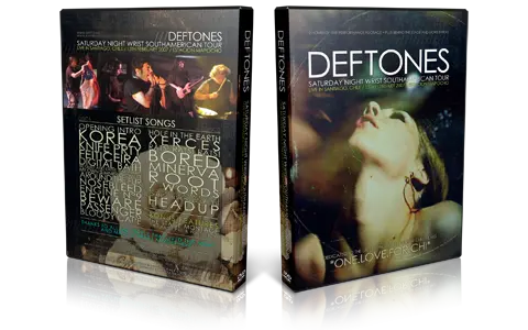 Artwork Cover of Deftones 2007-02-13 DVD Santiago Audience