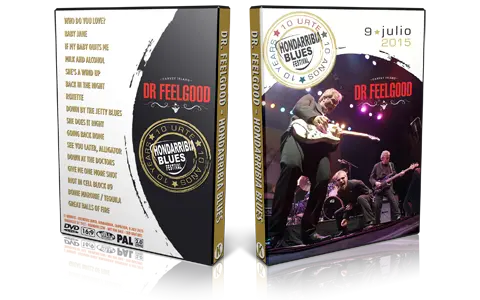 Artwork Cover of Dr Feelgood 2015-07-09 DVD Guipuzkoa Proshot