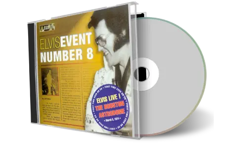 Artwork Cover of Elvis Presley 1974-03-03 CD Houston Audience