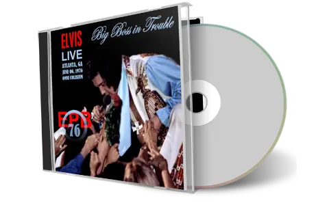 Artwork Cover of Elvis Presley 1976-06-06 CD Atlanta Audience