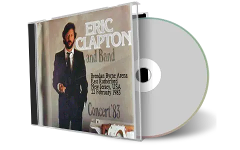 Artwork Cover of Eric Clapton 1983-02-22 CD East Rutherford Audience