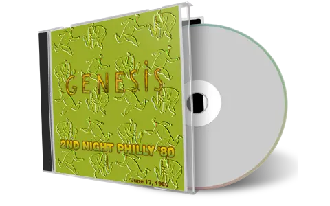 Artwork Cover of Genesis 1980-06-17 CD Philadelphia Audience