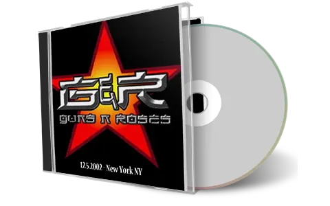 Artwork Cover of Guns N Roses 2002-12-05 CD New York City Audience
