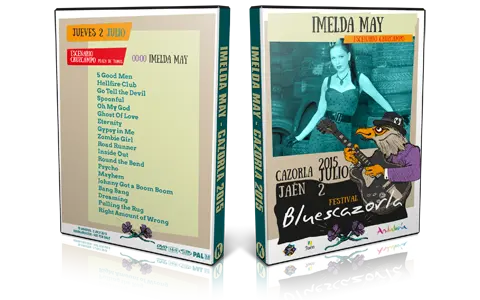 Artwork Cover of Imelda May 2015-07-02 DVD Cazorla Proshot