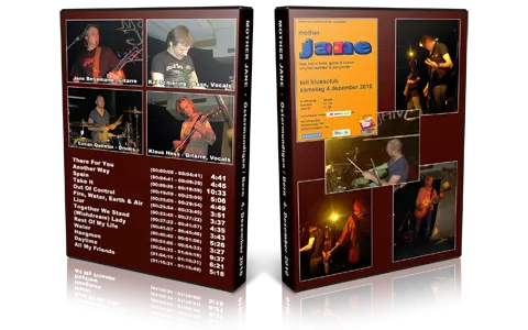 Artwork Cover of Jane 2010-12-04 DVD Bern Audience