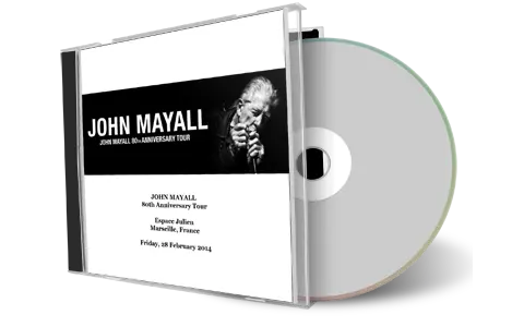 Artwork Cover of John Mayall 2014-02-28 CD Marseille Audience