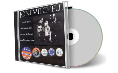 Artwork Cover of Joni Mitchell 1972-05-08 CD Cleveland Audience