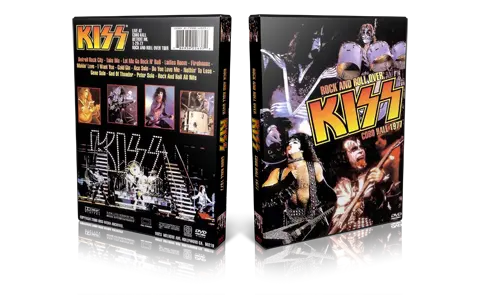 Artwork Cover of KISS 1977-01-29 DVD Detroit Proshot