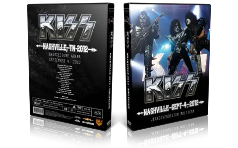 Artwork Cover of KISS 2012-09-04 DVD Nashville Audience