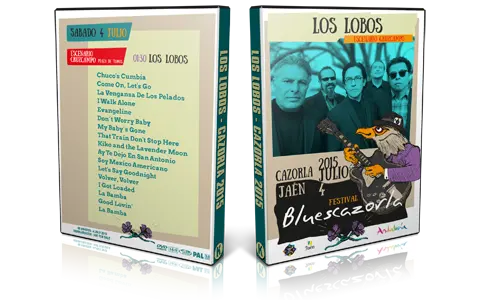 Artwork Cover of Los Lobos 2015-07-04 DVD Jaen Proshot