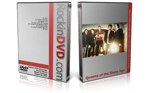 Artwork Cover of Queens Of The Stone Age 2001-08-18 DVD Weeze Proshot