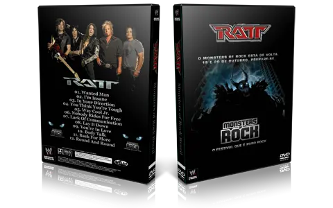 Artwork Cover of Ratt 2013-10-20 DVD Sao Paulo Proshot