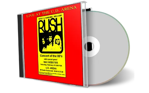 Artwork Cover of Rush 1980-02-16 CD Dayton Audience