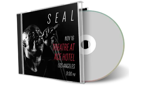 Artwork Cover of Seal 2015-11-16 CD Los Angeles Audience