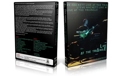 Artwork Cover of Steve Hackett 1981-10-30 DVD Paris Proshot