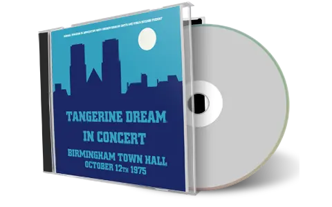 Artwork Cover of Tangerine Dream 1975-10-12 CD Birmingham Audience