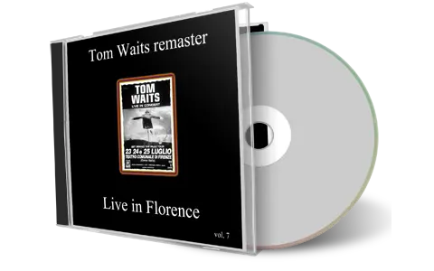 Artwork Cover of Tom Waits Compilation CD Florence 1999 Soundboard